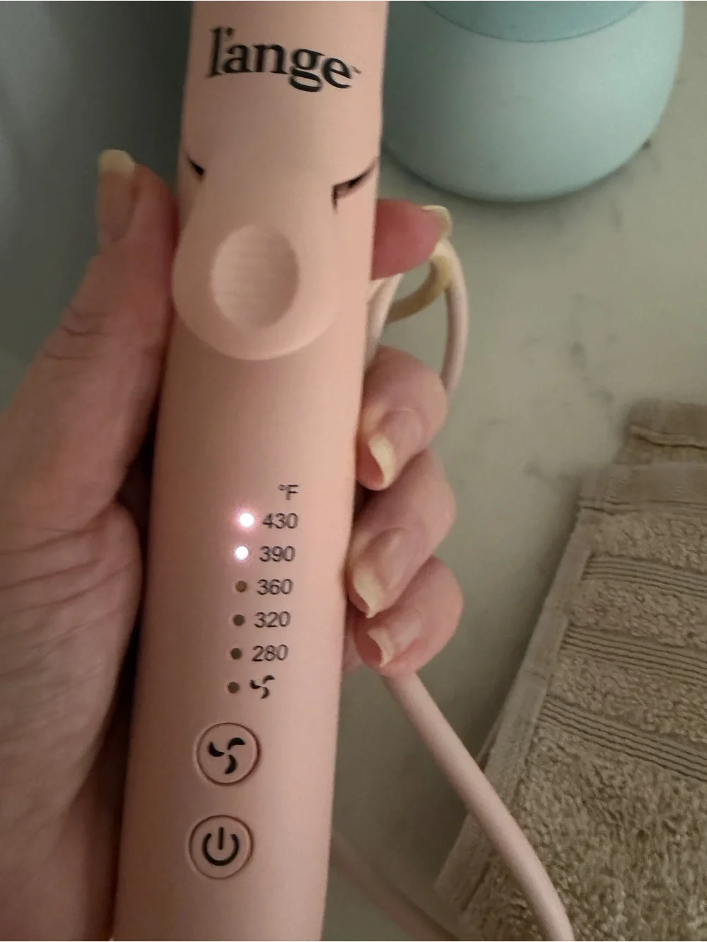 L’ange Le Duo 360° Airflow Styler in Blush used very little